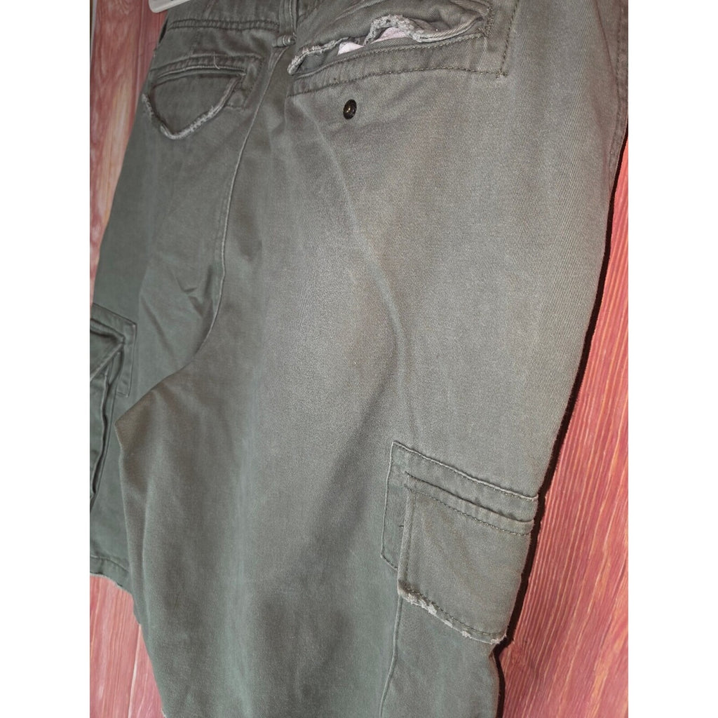 Aeropostale Authentic Cargos Men's Cargo Shorts Size 36 Green