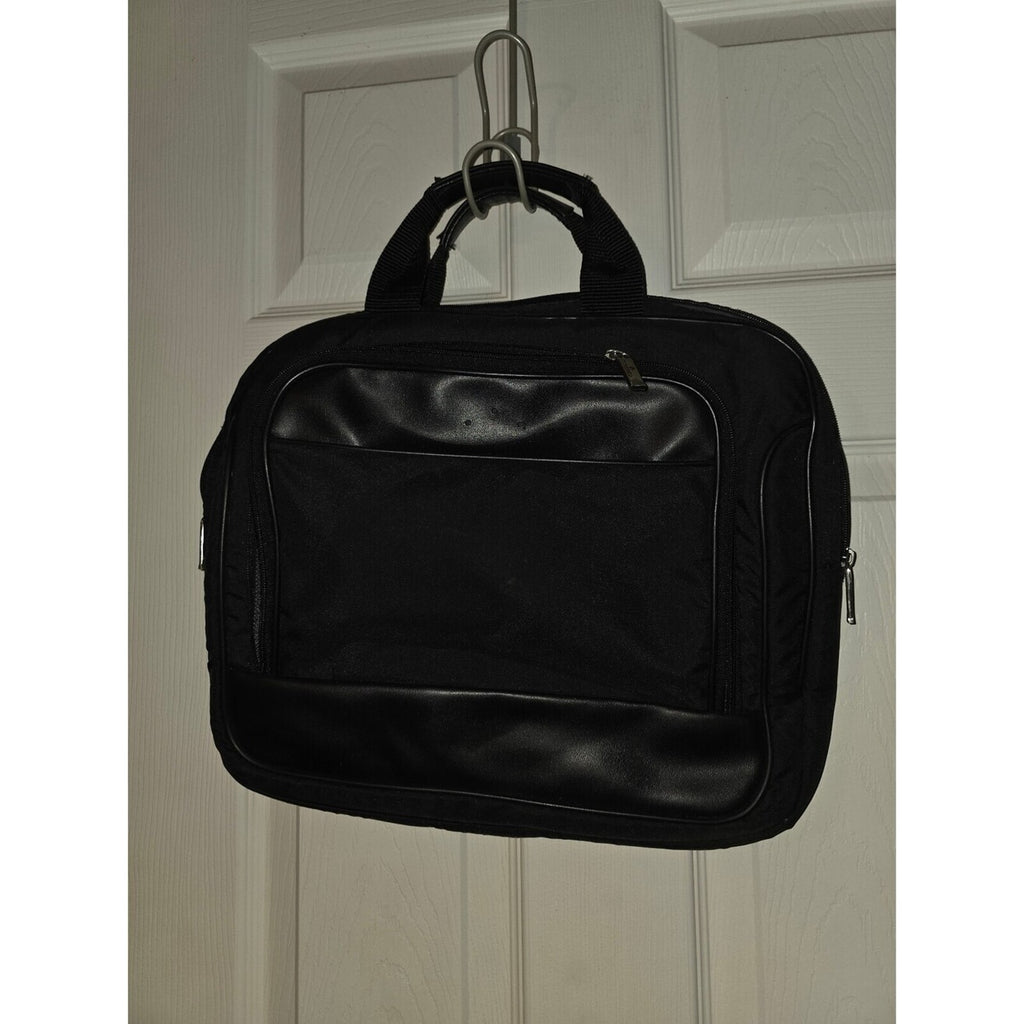 Black laptop bag