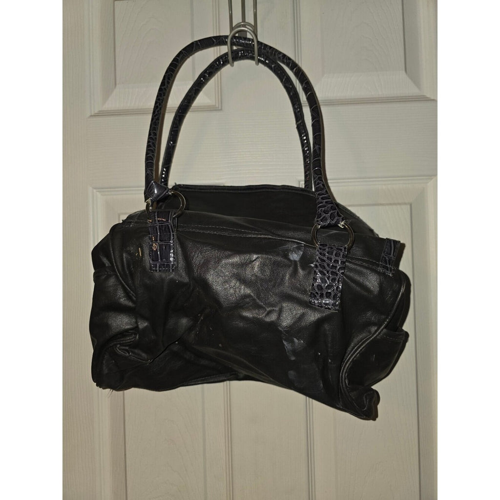 Black shoulder handbag