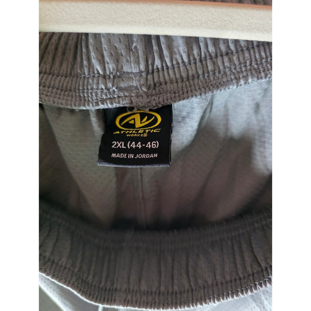 Athletic Works Men's Gray Athletic Shorts Size 2XL