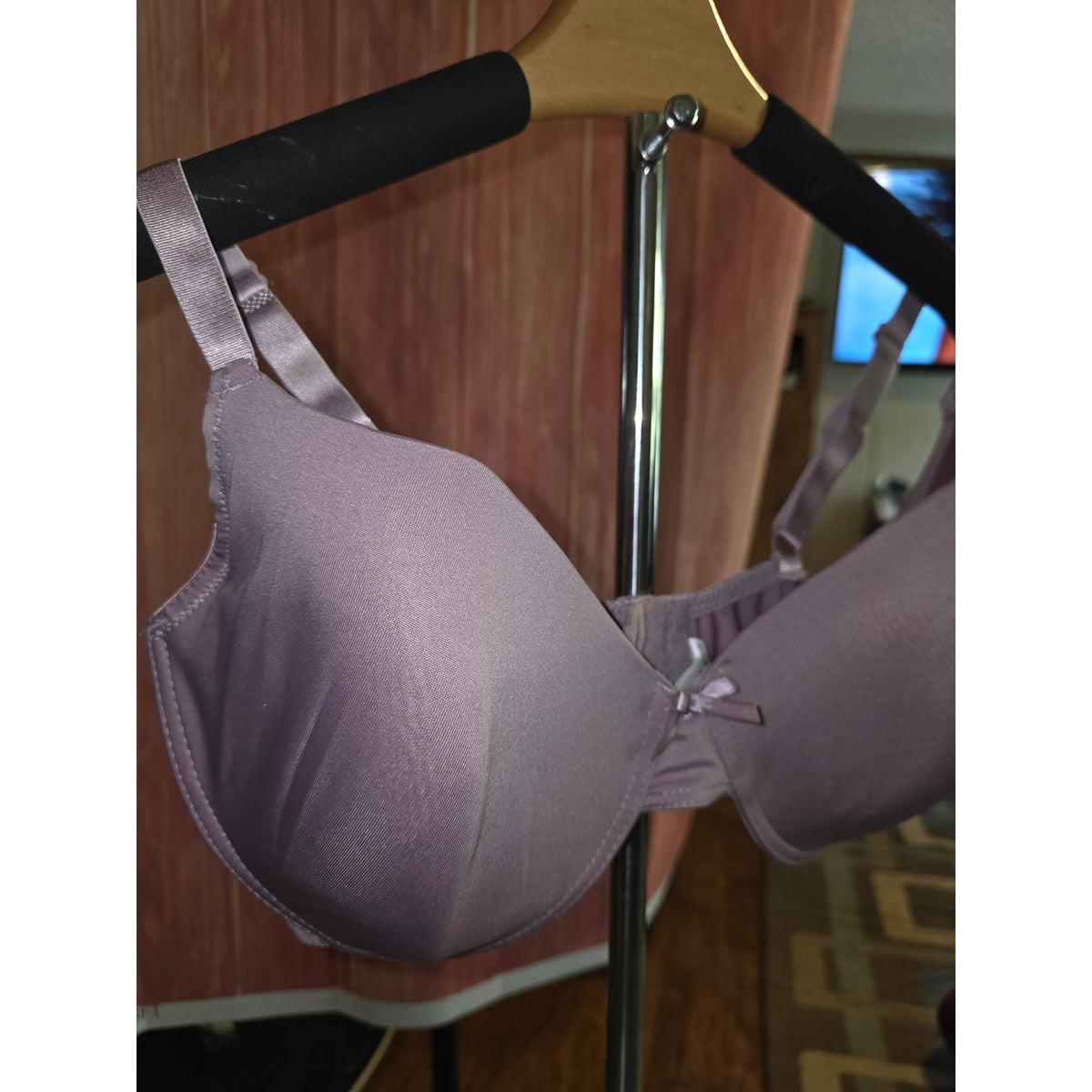 NWOT Just Be 42D Balconette Bra Lilac Lace Underwire