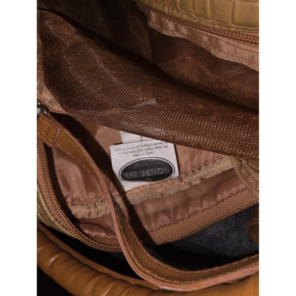 Companion Road Tan Beige Woven Pet Carrier Small Dog Cat Travel TLC Repurpose