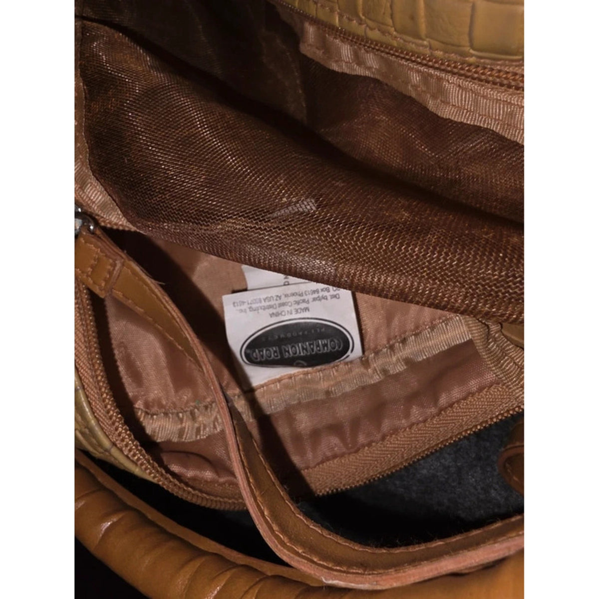 Companion Road Tan Beige Woven Pet Carrier Small Dog Cat Travel TLC Repurpose