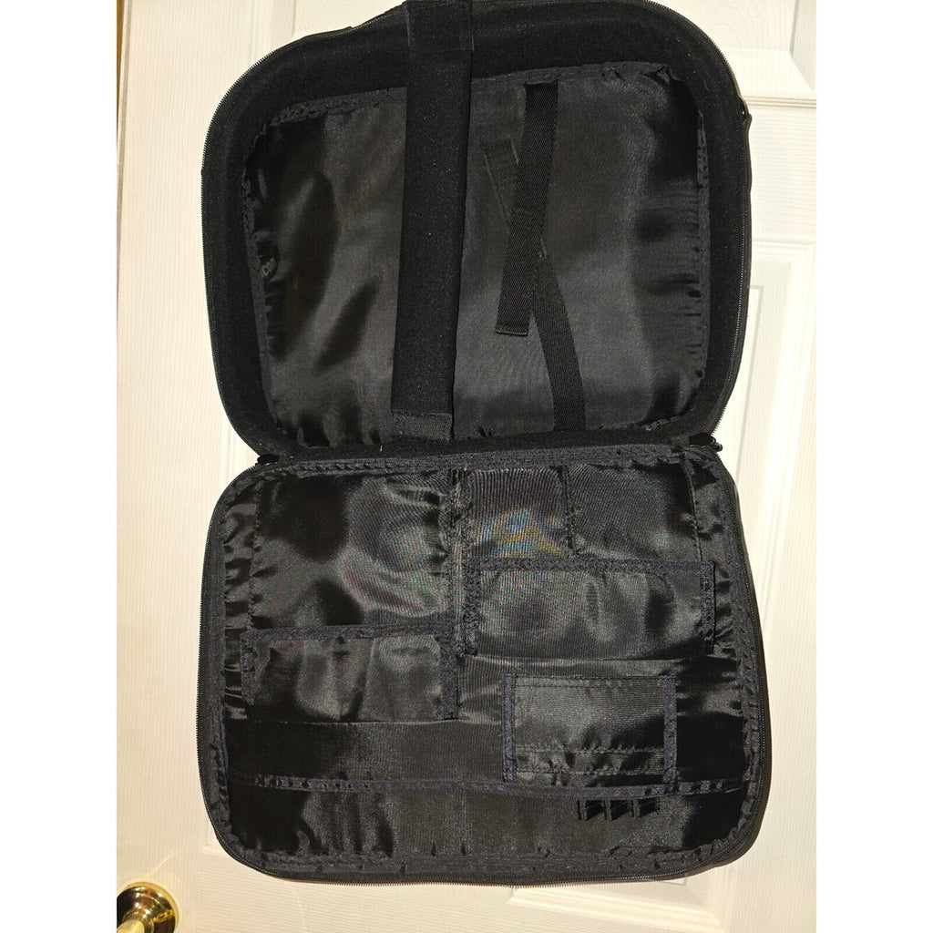 Black briefcase laptop bag