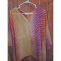 Bundle of Joy Plus Size 3X Sheer Ombre Zebra Print Tunic Beach Coverup