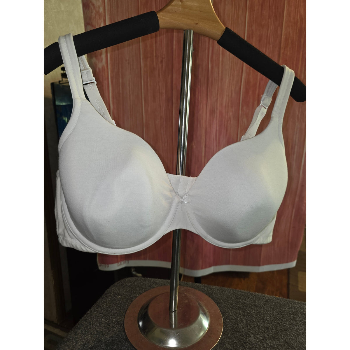 Cacique Lane Bryant White Padded Balconette Bra 46C (MSRP $55)