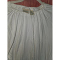 St. John's Bay Authentic White Gathered Neckline Peasant Top 2X 100% Cotton