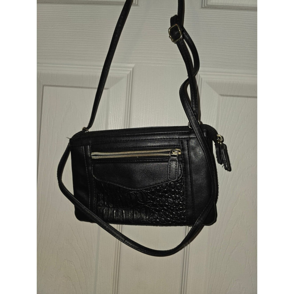 Black crossbody purse