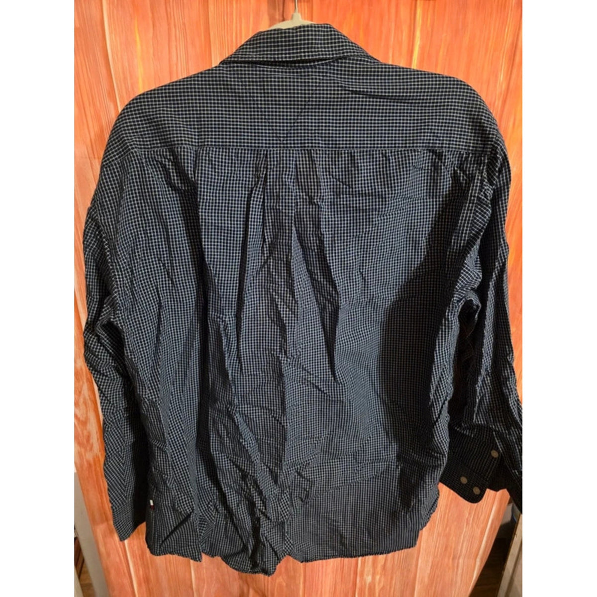 Vintage Tommy Hilfiger Mens Large 100% Cotton Button Down Shirt Long Sleeve