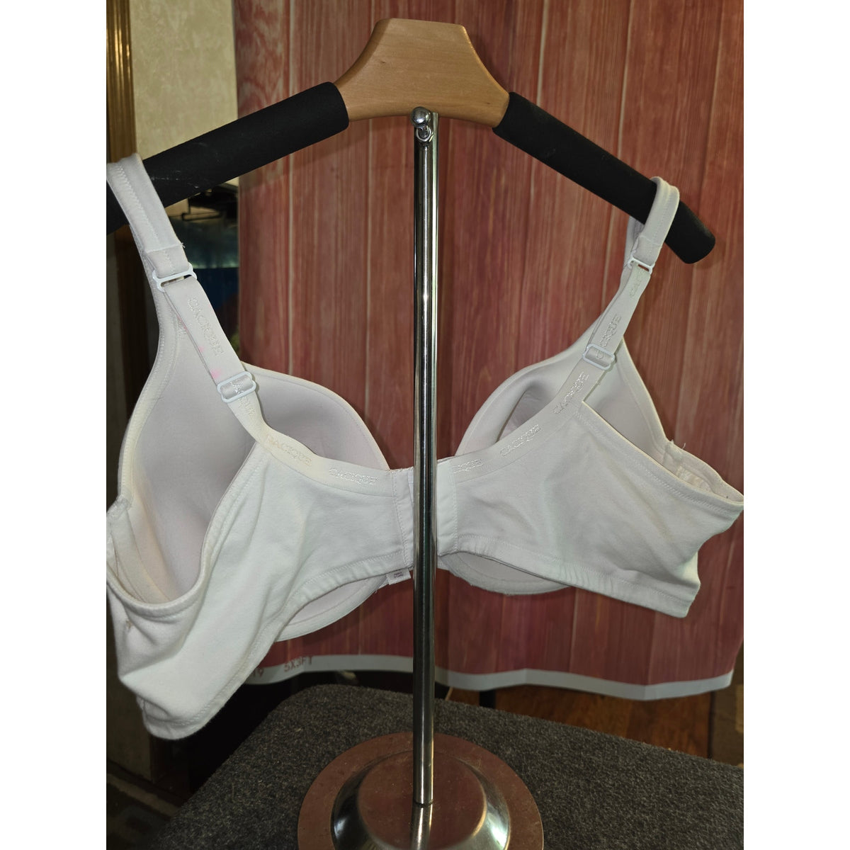 Cacique Lane Bryant White Padded Balconette Bra 46C (MSRP $55)