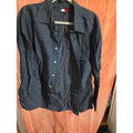 Vintage Tommy Hilfiger Mens Large 100% Cotton Button Down Shirt Long Sleeve
