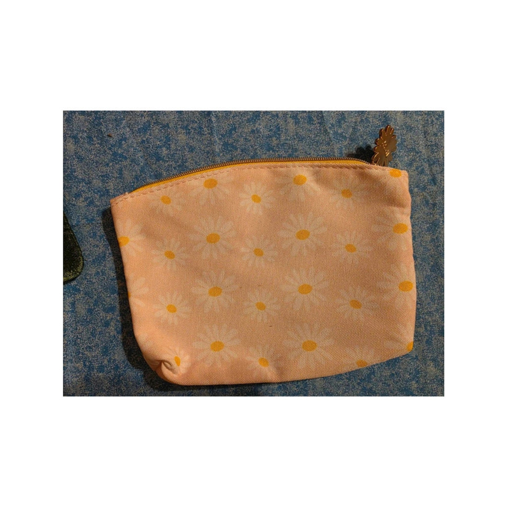 5 Ipsy Makeup Bag Pouches Sherpa Velvet Starfish Daisy Snake Skin Bundle