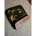 Camo & Leather Belt Pouch w/ Metal Stars - Heavy Duty Utility / Outdoor Pouch