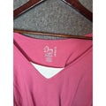 Butterfly Perfect Fit Pink and White Layered V-Neck T-Shirt 30/32