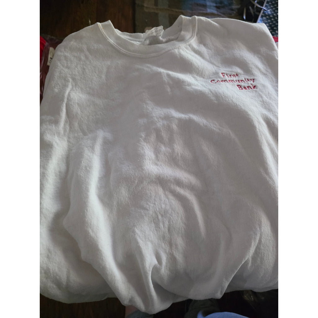 Jerzees NuBlend 2XL Crewneck Sweatshirts (2-Pack) - Red & White