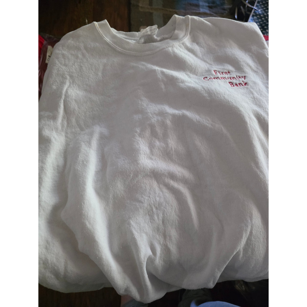 Jerzees NuBlend 2XL Crewneck Sweatshirts (2-Pack) - Red & White