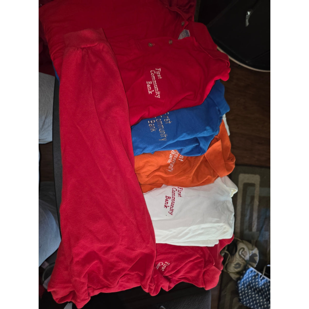 5-Pack Adult 2XL Polos - Versatile Work & Craft Lot