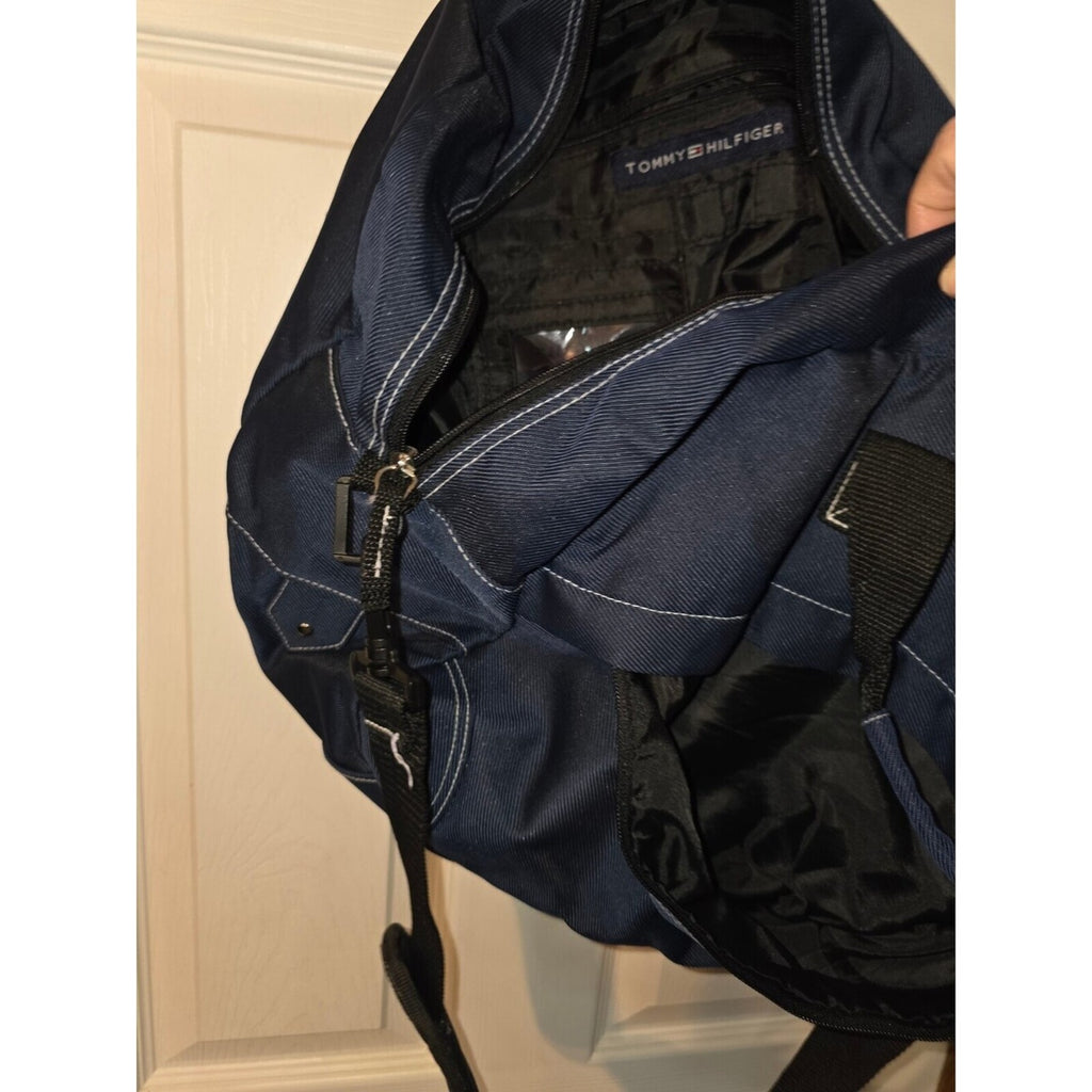 Tommy Hilfiger navy duffel bag