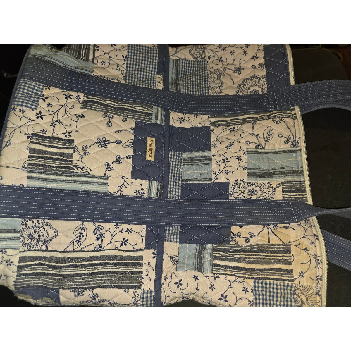 Charming Bellataylor Patchwork Quilted Everyday Tote Bag