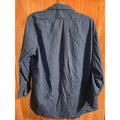 Arrow Wrinkle Free Long Sleeve Button-Down Shirt Blue Men's Large 16.5 36/37