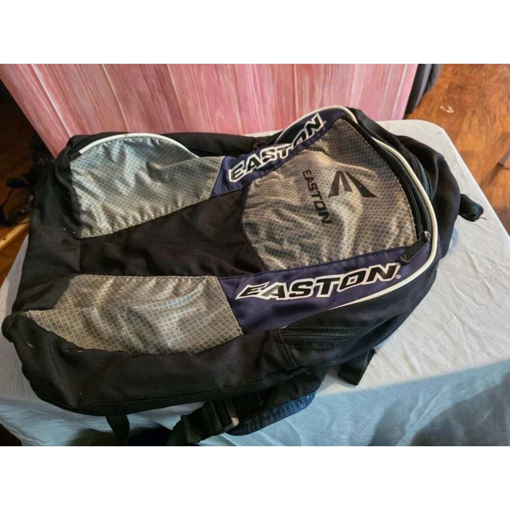 Easton Baseball / Softball Equipment Backpack - Black & Navy Blue