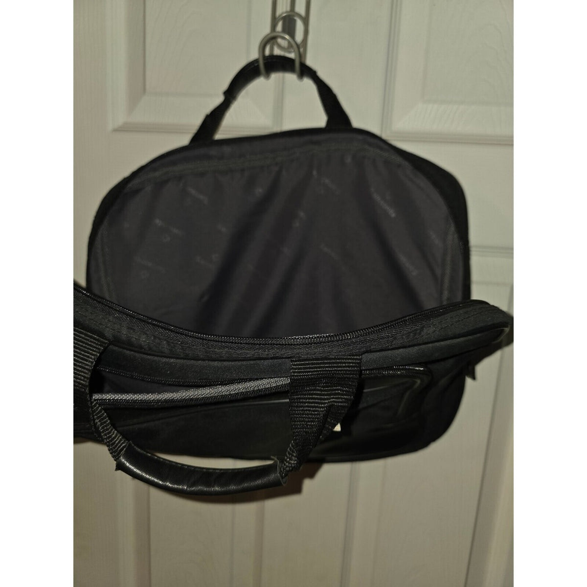 Black laptop bag