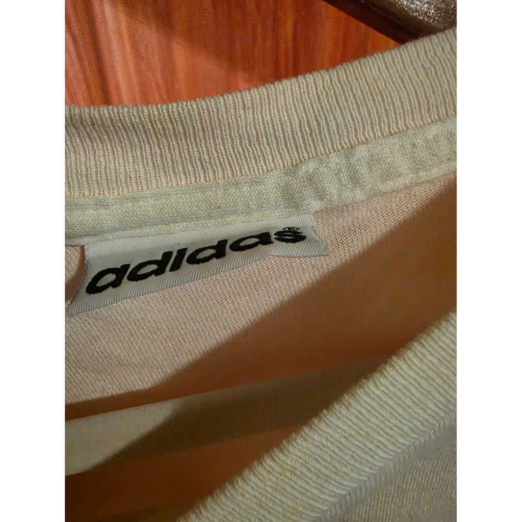 Vintage 80s/90s Adidas Oversized Big Trefoil Wrap Graphic T-Shirt