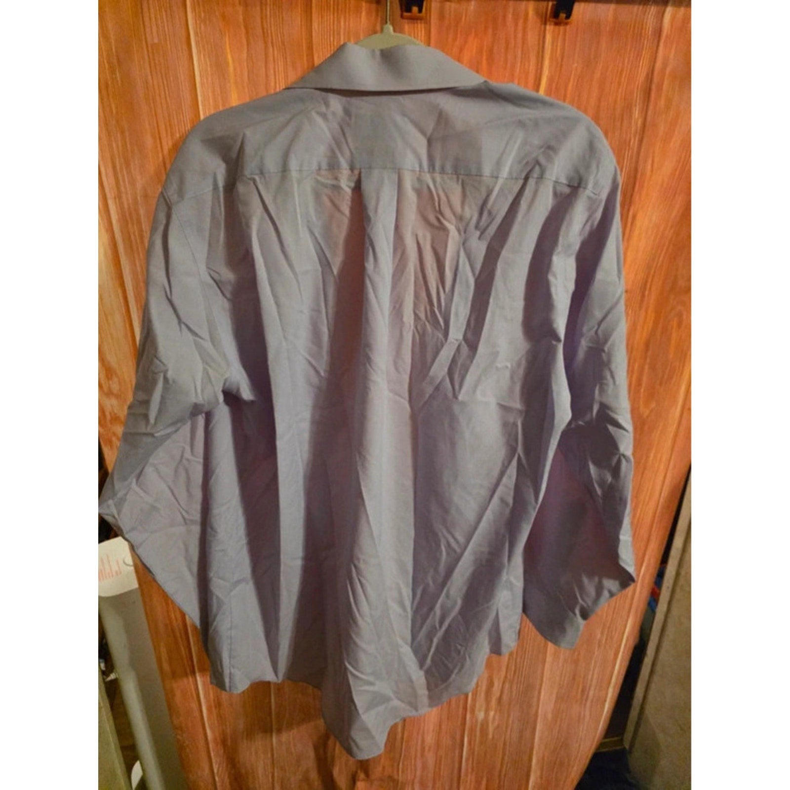 Stafford Performance The Super Shirt Mens Dress Shirt Long Sleeve Lavender Lilac