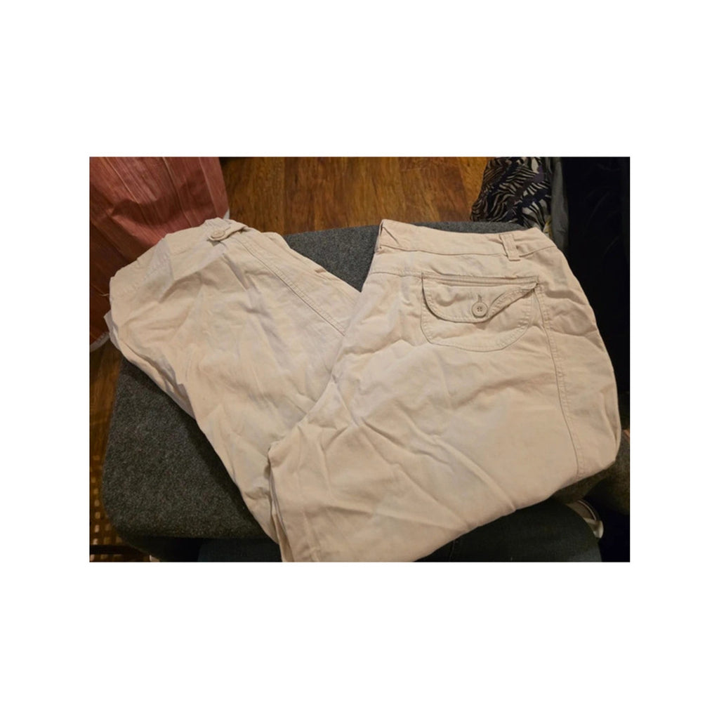 Carolina Colours Plus 26W Khaki Cargo Pants Y2K Utility