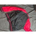 Vintage Russell Athletic Varsity Bomber Jacket XL Black Red Flannel Lined USA