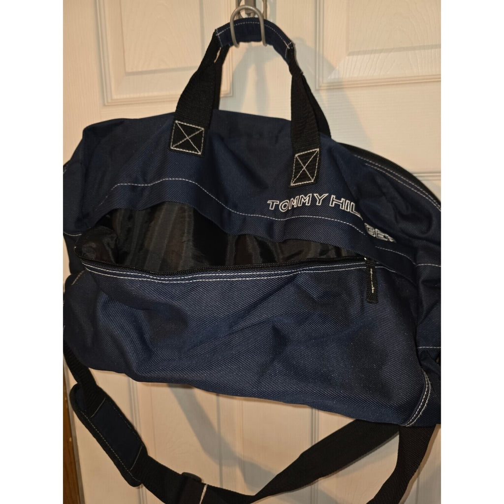 Tommy Hilfiger navy duffel bag