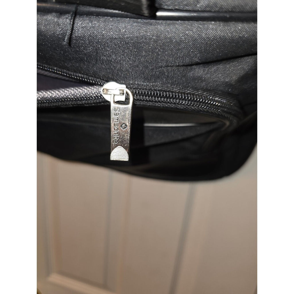 Black laptop bag