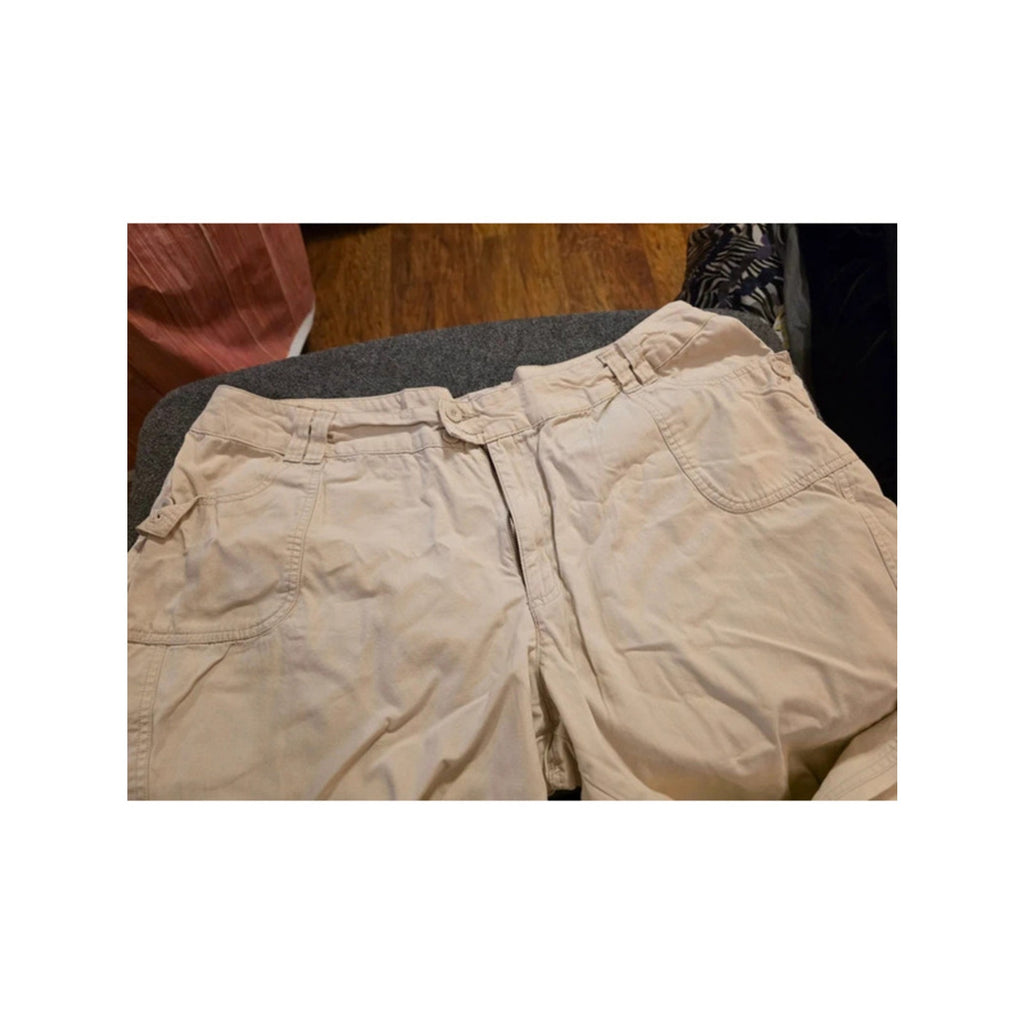 Carolina Colours Plus 26W Khaki Cargo Pants Y2K Utility