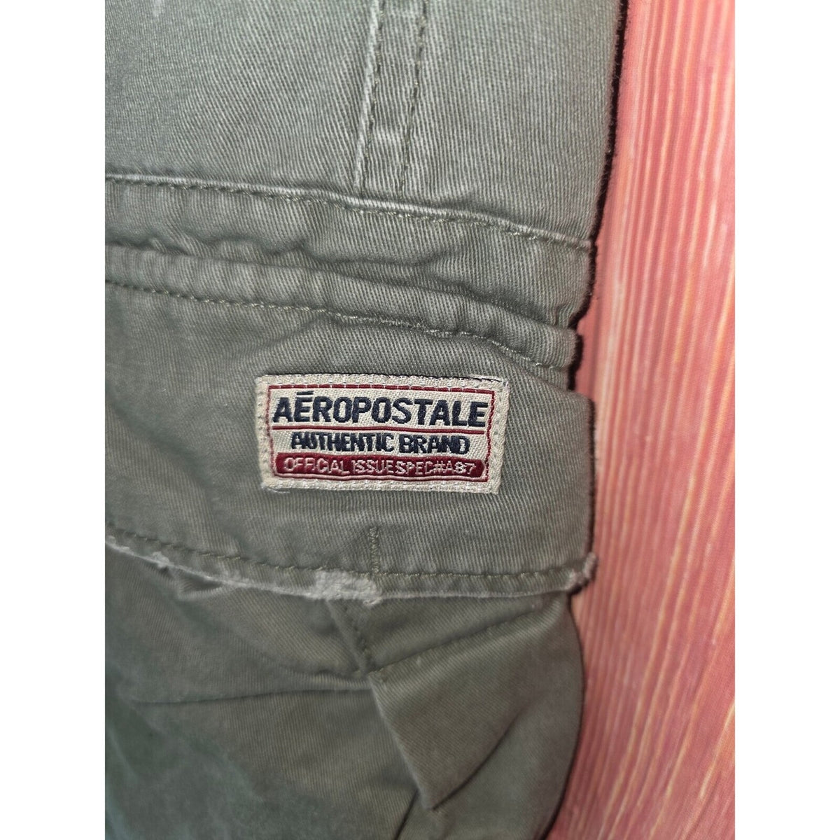 Aeropostale Authentic Cargos Men's Cargo Shorts Size 36 Green